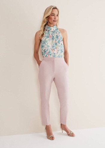 Phase Eight Eira Cigarettes Trousers Rose USA | 0158476-BA